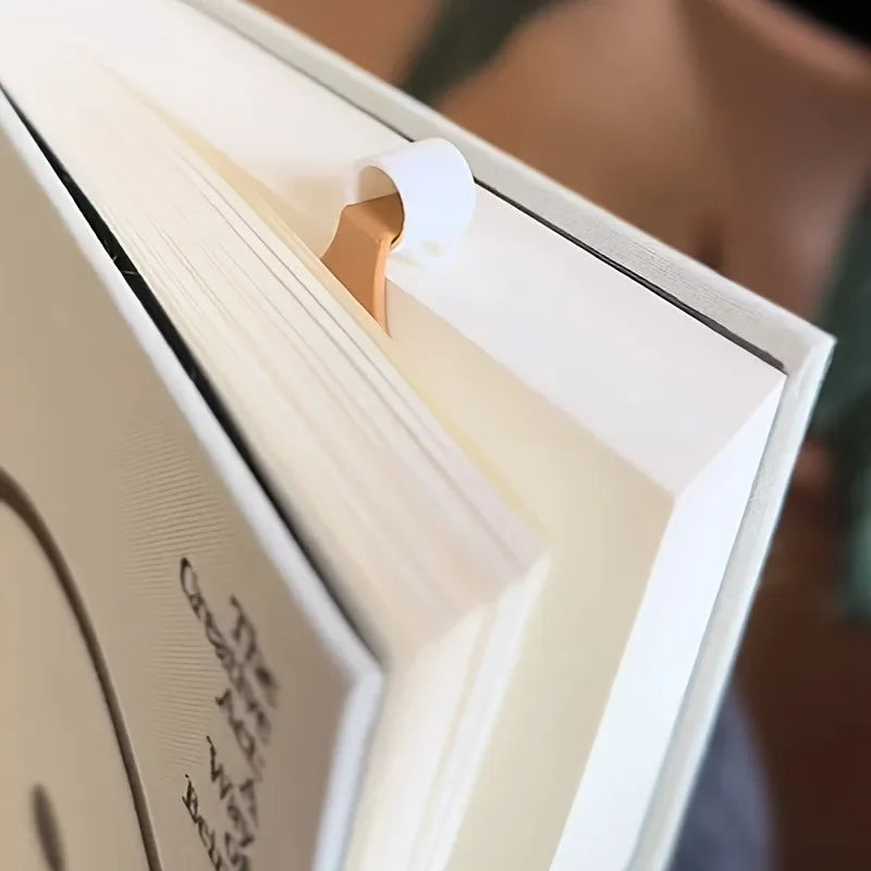 Bookmark PU Leather Book Page Marker Corner Marker for Reading