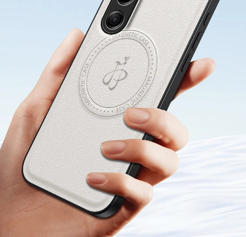 For Tecno Camon 40 Pro 4G 5G Magnetic Wireless Charging Leather Phone Case Shockproof Silicone Lens Protect Cover Cases Bracket