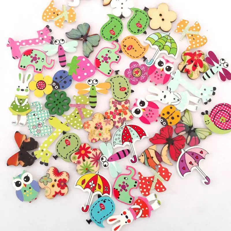 Crafts Multifunctional Durable Material Easy To Attach Unique Design Vibrant Colors Apparel Accessories Buttons Scrapbooking