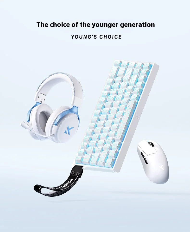 MCHOSE ACE68 Air Magnetic Keyboard Magnetic Switch 8k Polling Rate 128k Scanning Rate RGB Light Box Customized Gaming Keyboard