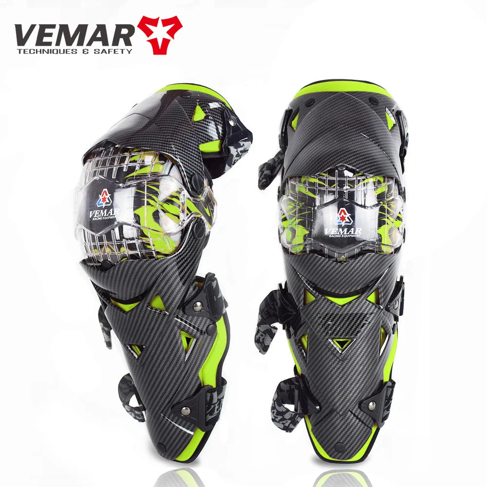 VEMAR Motorcycle Racing Riding Knee Guard Protective MX Motocross Knee Protectors Pads Armor Kneepads Gear Rodilleras Moto