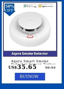 Aqara Smart Smoke Detector Sensor Zigbee 3.0 Fire Alarm Monitor Sound Alert Home Security APP Work With Xiaomi Mi home Homekit