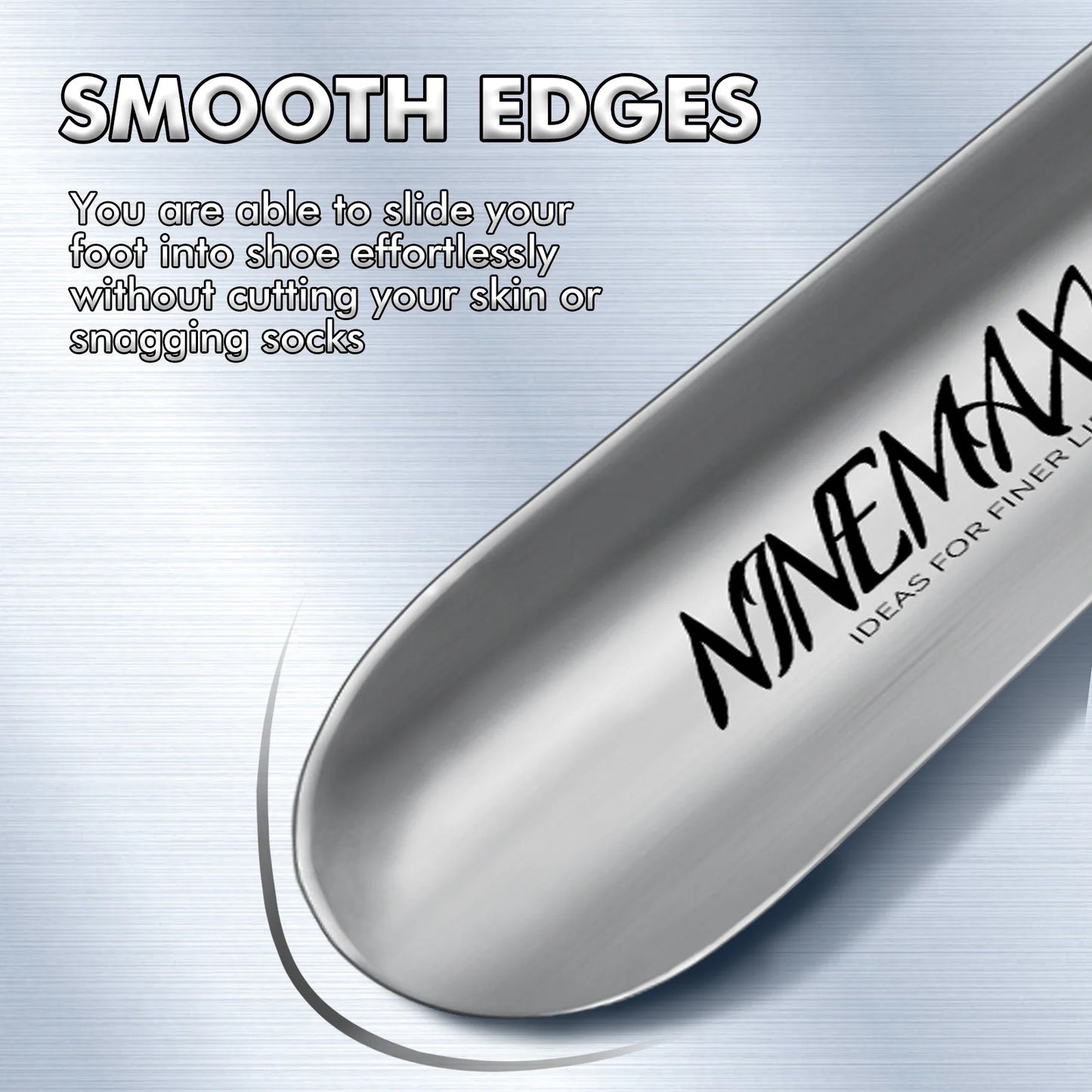 Metal Long Handle Shoe Horns 16.5" Shoe Horn extra long shoe horn for seniors Shoe Spoon Professional Aid Tool Shoe Accessories