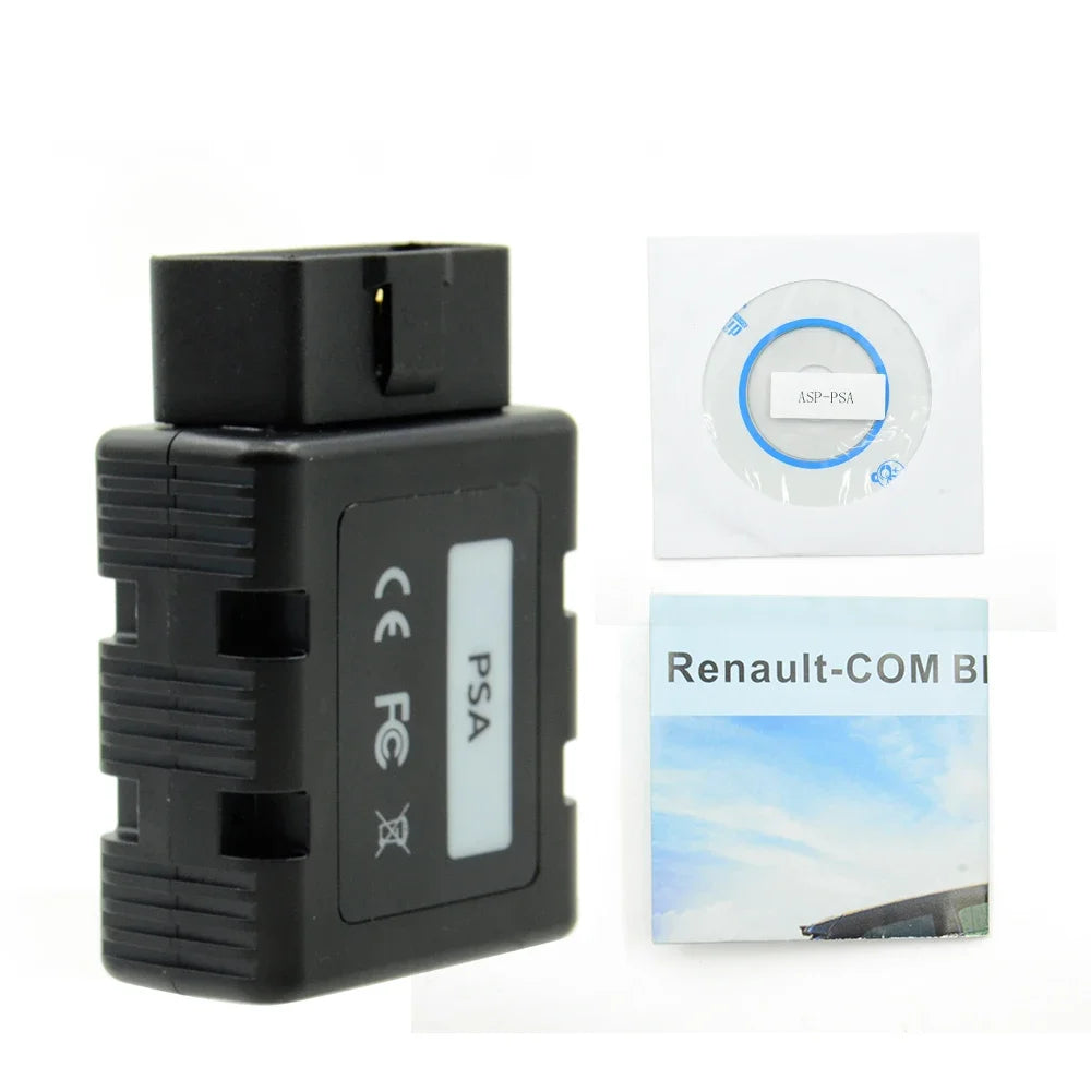 Bluetooth Adapter Car ECU Programming Diagnostic Tool Lexia3 PP2000 RE-COM for Peugeot PSA-COM Key Coding & Tuning Scan Tools