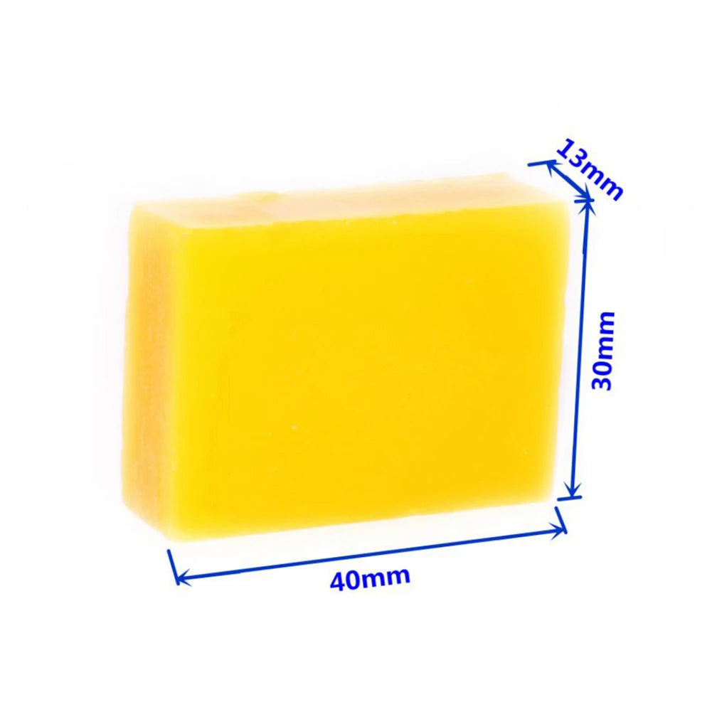 Organic Natural Pure Beeswax Honey Wax Maintenance Wood Furniture Polishing Tools Candle Soap Making Supplies 3*4*1.4cm