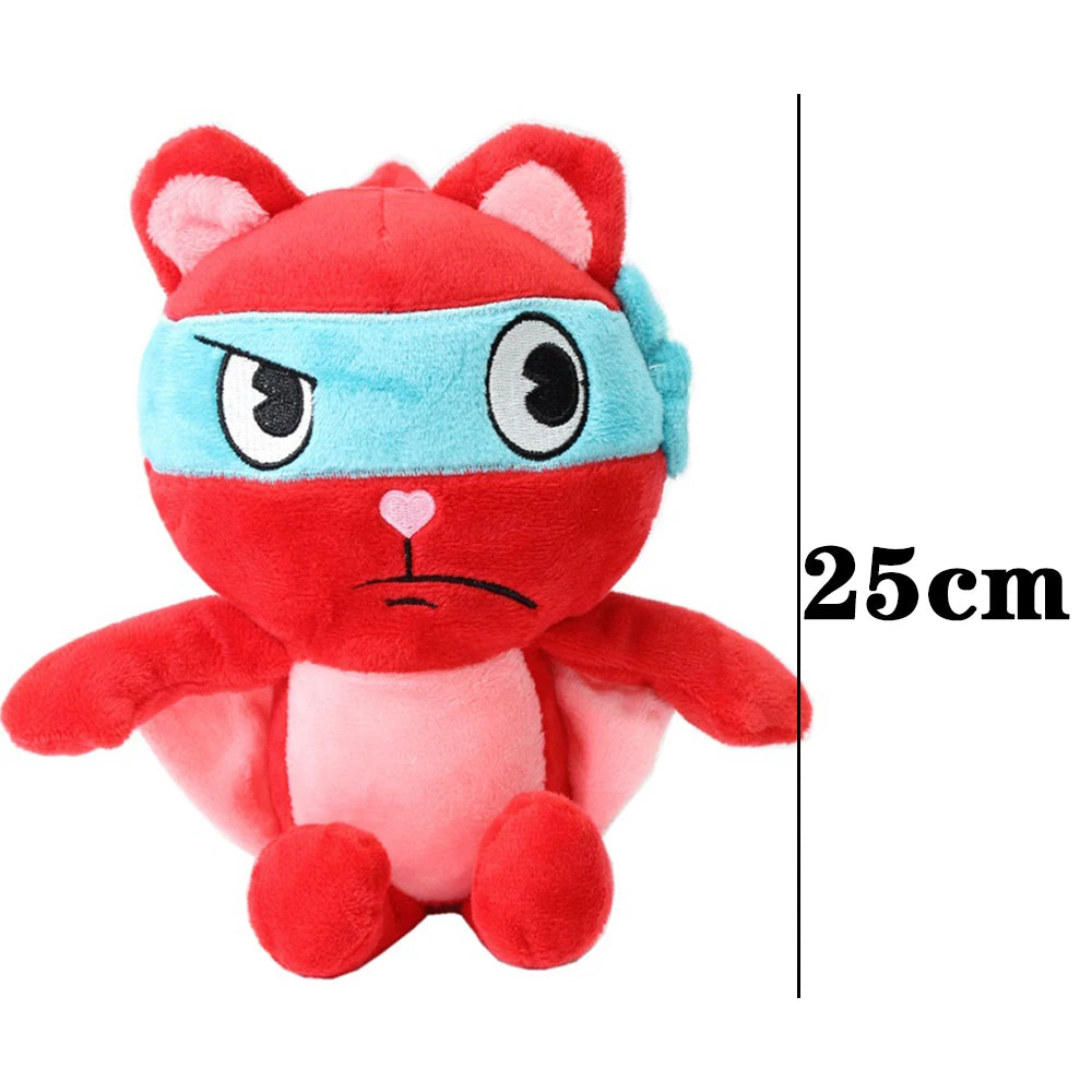 20-28cm Happy Tree Friends Plush Doll Cartoon Anime Plush Toys Flakey Flippy Soft Pillow Room Decor Doll Gift For Boys Girls
