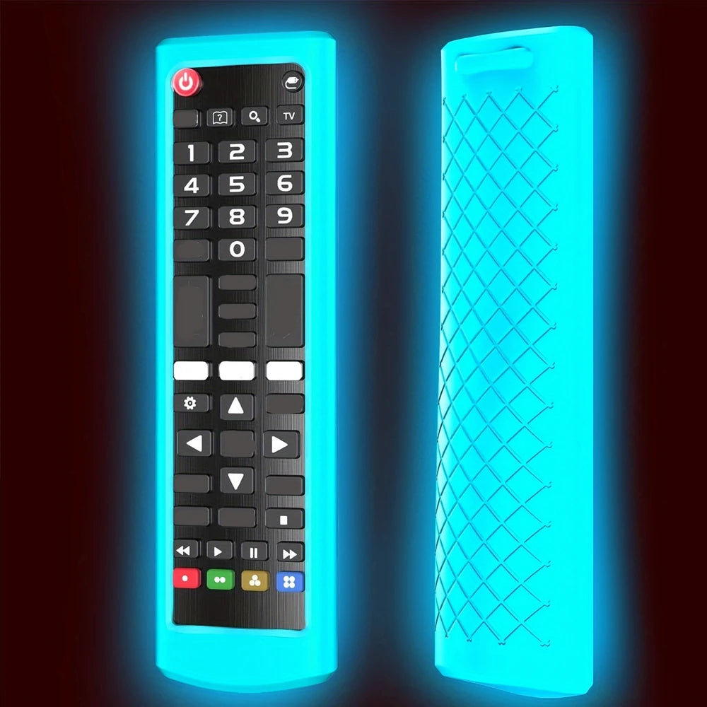 Luminous Silicone Remote Cover for LG AKB Series - Durable, Non-Slip Grip Protector Case - Stylish Accessory for TV, Recorder