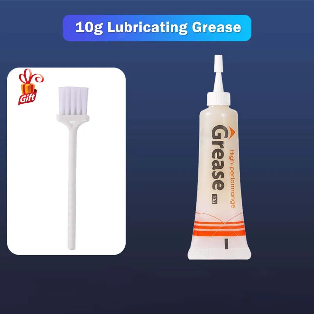 Car Sunroof Track Lubricating Grease Door Abnormal Noise Antirust Oil White Mechanical Maintenance Gear Bearing Oil Grease Kit