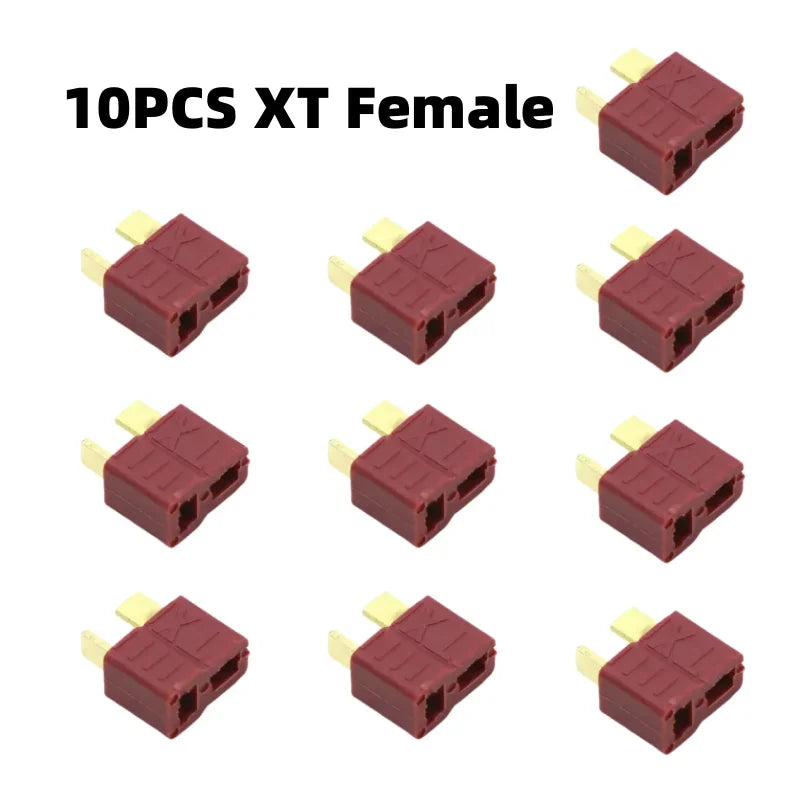 T anti slip TX xt30 XT60 XT90 plug high current docking terminal power connector male and female connectors for battery ESC