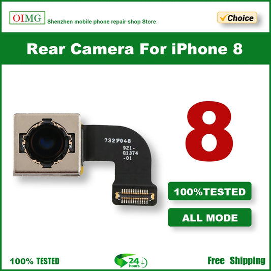 Rear Camera For iPhone 8 Back Camera Rear Main Lens Flex Cable Camera+Gift