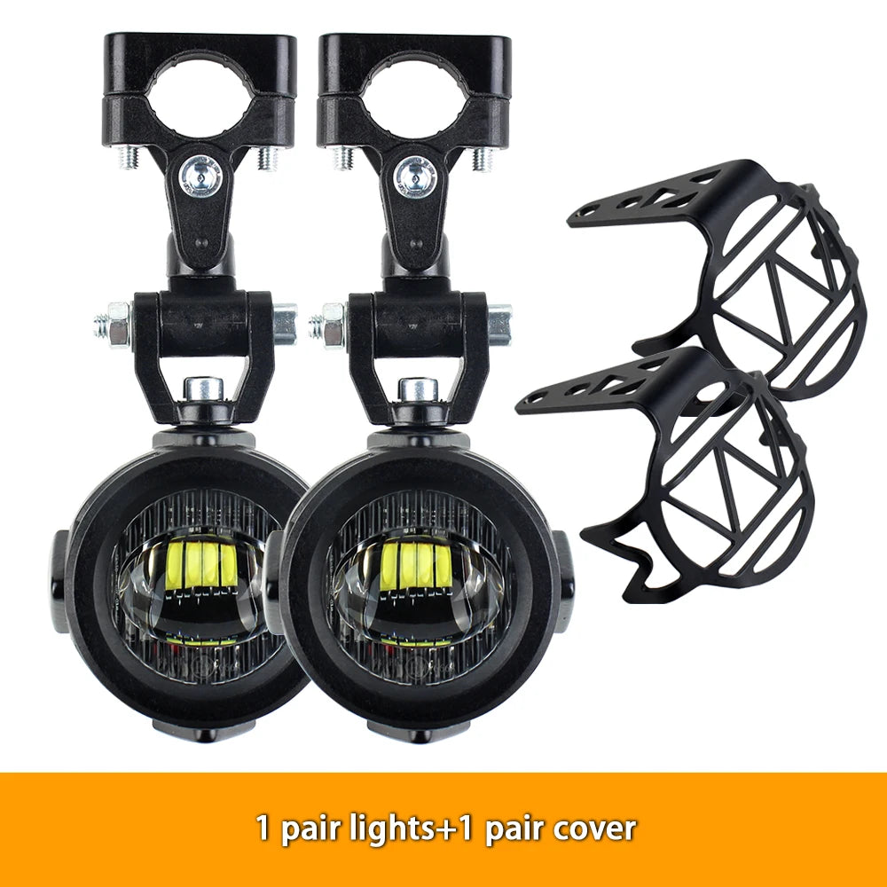 Upgrade Motorcycle fog light Auxiliary Lights Brighter Lamp 40W 6000K for BMW R1200GS F800GS F700GS F650 K1600