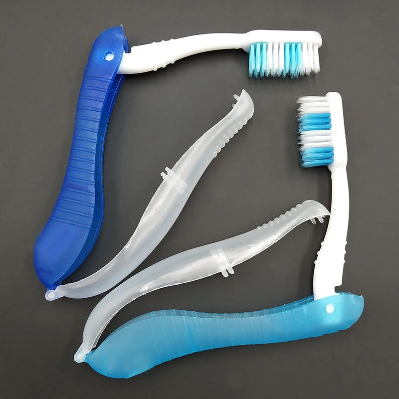 1pc Portable Disposable Foldable Travel Camping Toothbrush Tooth Oral Cleaning Tools