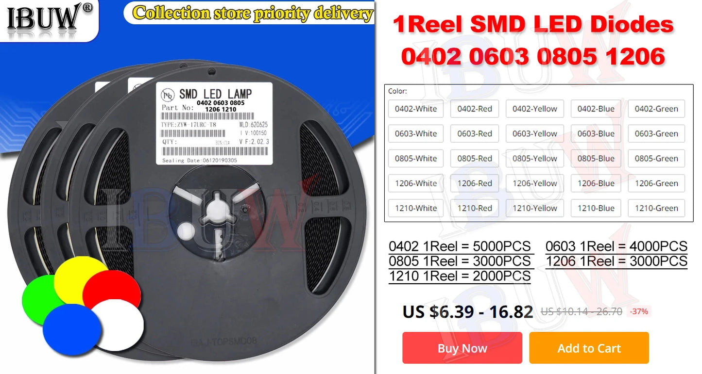 10PCS DC 3V 6V 12V 24V Pre Wired 3mm 5mm LED Light Lamp Bulb Prewired Emitting Diodes Transparent Yellow Blue Green White Red