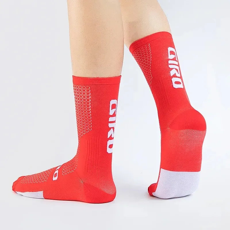 Pro Racing compression Cycling Socks Compression Breathable Mountain Bike Racing Socks Men Women calcetines ciclismo hombre