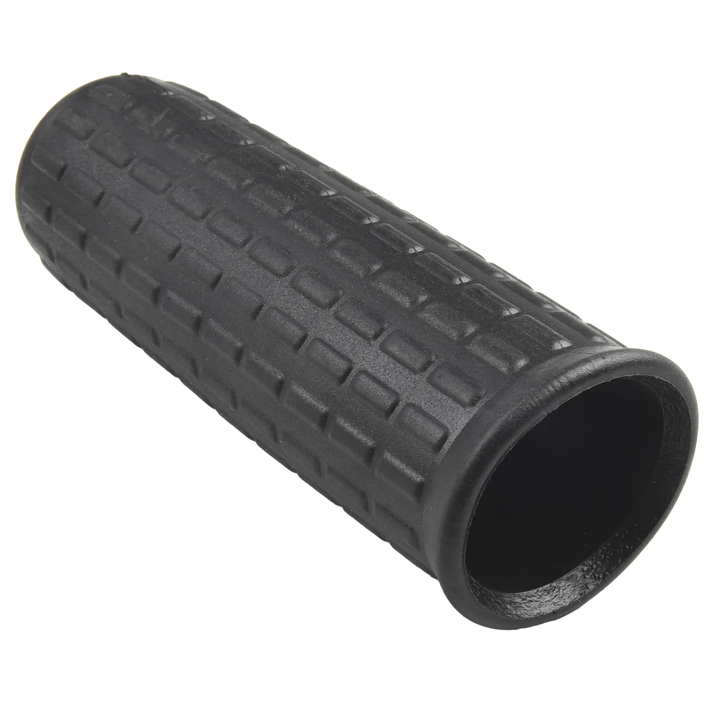 2pcs Wheelbarrow Handles Rubber Round Tubes Anti-skid Shock Absorption Universal Weatherproof Replacement Handle Cover