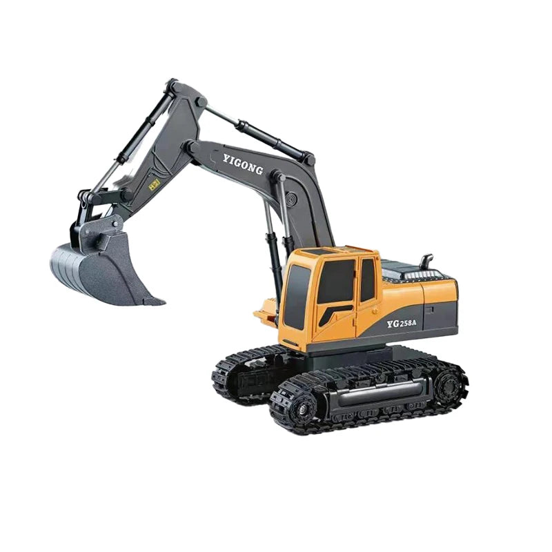 2024 New 11CH RC Excavator 1:20 Remote Control Truck 2.4G RC Crawler Engineering Vehicle Excavator Truck Radio Control Toys Gift