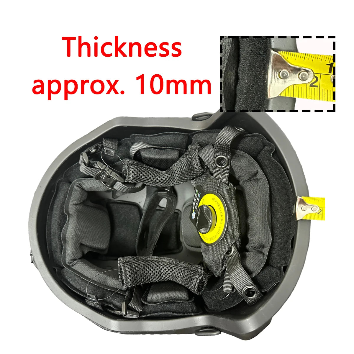 Tactical Ballistic ACH High Cut Helmet Kevlar High Quality Safety Helmet FAST NIJ IIIA Wendy's Suspension Liner Ballistic Helmet