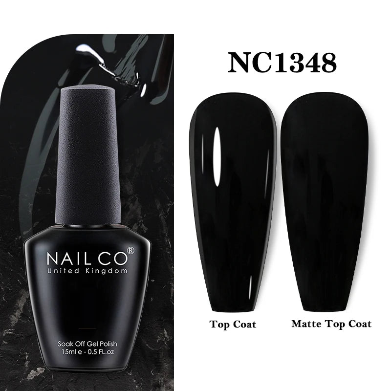 NAILCO Gel Nail Polish 15ml Nail Art Vernis Semi Permanent Soak off UV Gel Polish Gel Manicure Nail Varnish Nail Color Ongles