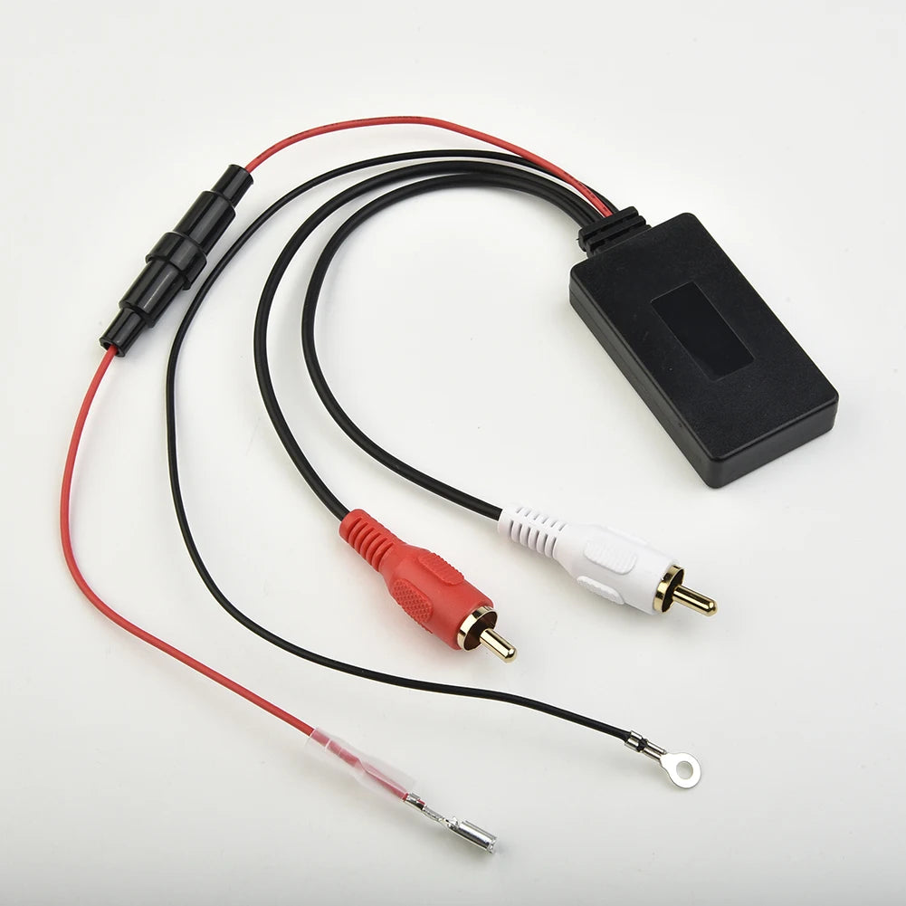 Car Wireless Bluetooth Receiver Module Bluetooth 5.0 Music Radio Stereo Audio Cable Adapter 2RCA Connector Music AUX Adapter