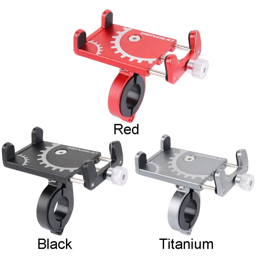 Bicycle Aluminum Cell Phone Holder Navigation Stand Mountain Bike Cell Phone Holder Cell Phone Holder