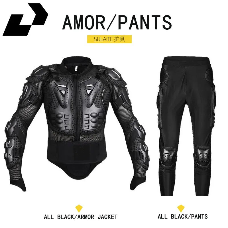 Uchoose Motocross Jacket Men Body Armor Motorcycle Armor Bicycle Racing Jacket Riding Motorbike Moto Protection S-4XL