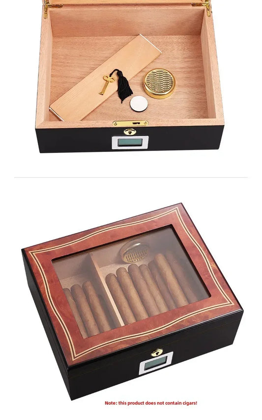 Cigar Moisturizer Cedar Large Capacity Cigar Moisturizer Cigarette Case Moisturizer Cigarette Case