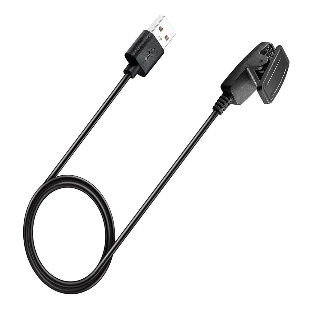 USB Charger For Garmin Forerunner 30/35/235/230/630/735 Lily 2 XT Cable Vivomove Trend/HR Approach S20 Smartwatch Charging Cord