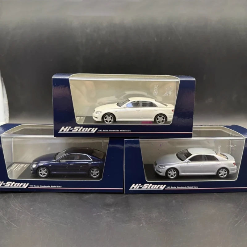 Hi-Story 1/43 Scale Reiz Mark X Alloy Car Model Adult Classic Collection Souvenir Display Gift