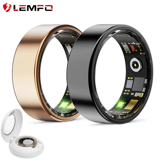 New Smart Ring For Men Women Health Monitoring IP68 5ATM Waterproof Multi-sport Mode Sport Smartring Men For Xiaomi Andriod IOS