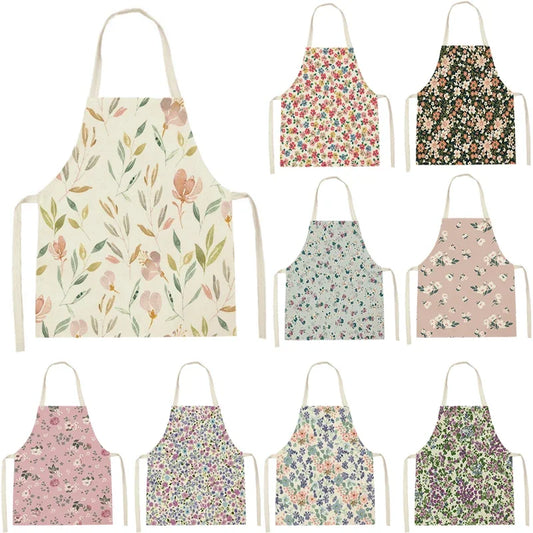 Plant Apron Kids Apron Kitchen Household Item Aprons Adult Hair Pinafore Custom Logo Kitchen Supplie Tablier Aprons 55-68cm