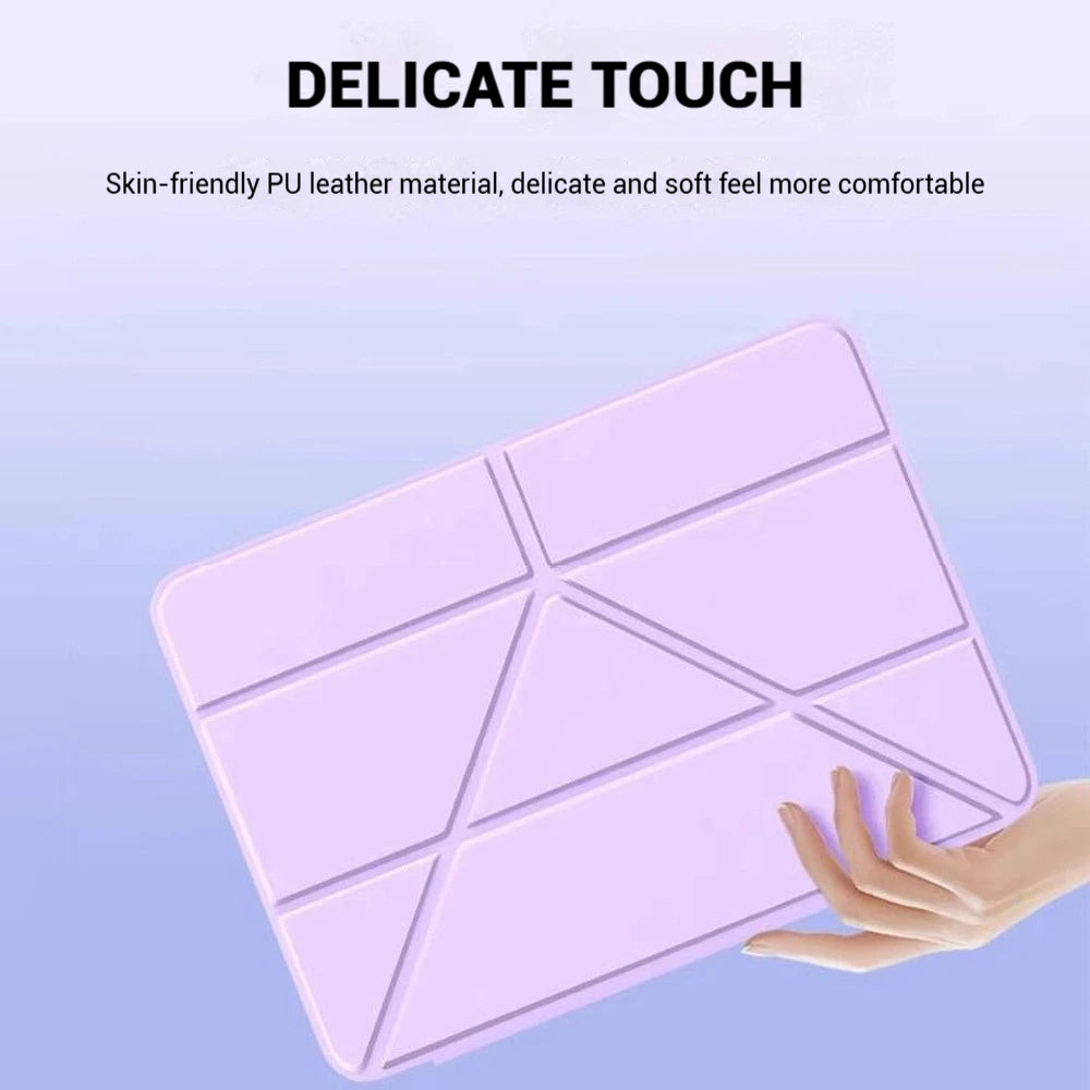 For Samsung Galaxy Tab S10 FE S9 S7 S8 Plus S9 FE S7 FE S9+ S8+ A9 Plus Lite 8.7 S6 Lite S10 FE Plus 13.1 Stand Smart Cover Case