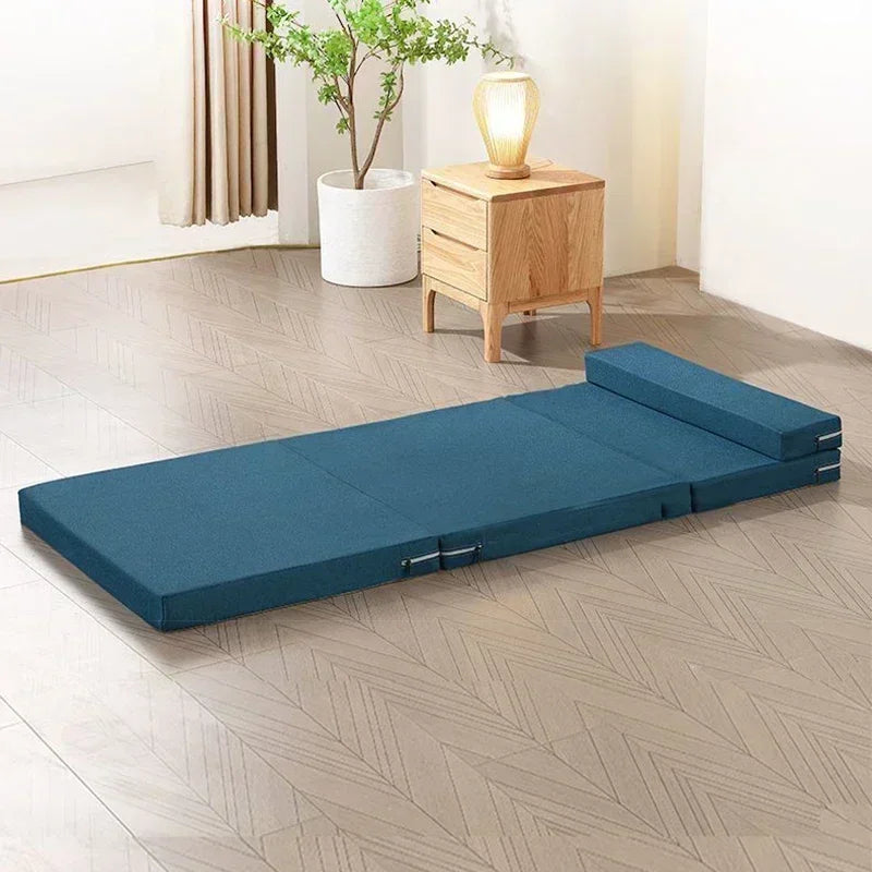 Home Lunch break folding mattress primary school students office floor paving car tatami sponge mat nap floor mat  foam mattress