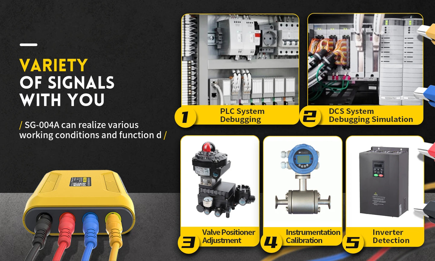 FNIRSI SG-002 Digital 4-20mA 0-10V Voltage Gerador de sinal Current Transmitter Professional Electronic Measuring Instruments