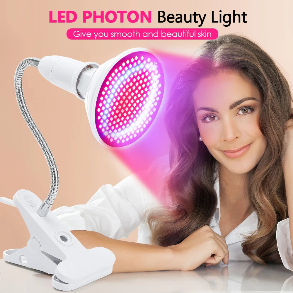 Anti Aging Red blue led Light Therapy Deep Red 660nm Near Infrared 850nm Beauty plant grow light bulb lamp for Full Body Skin