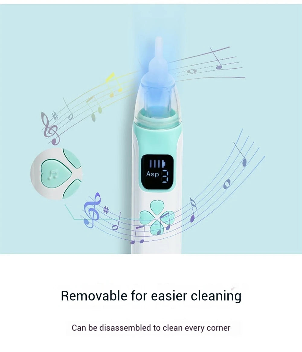 Baby Electric Nasal Aspirator 2025 New Pattern Charging Version Newborn Baby Nasal Aspirator Suck Out Prevent Nasal Congestion