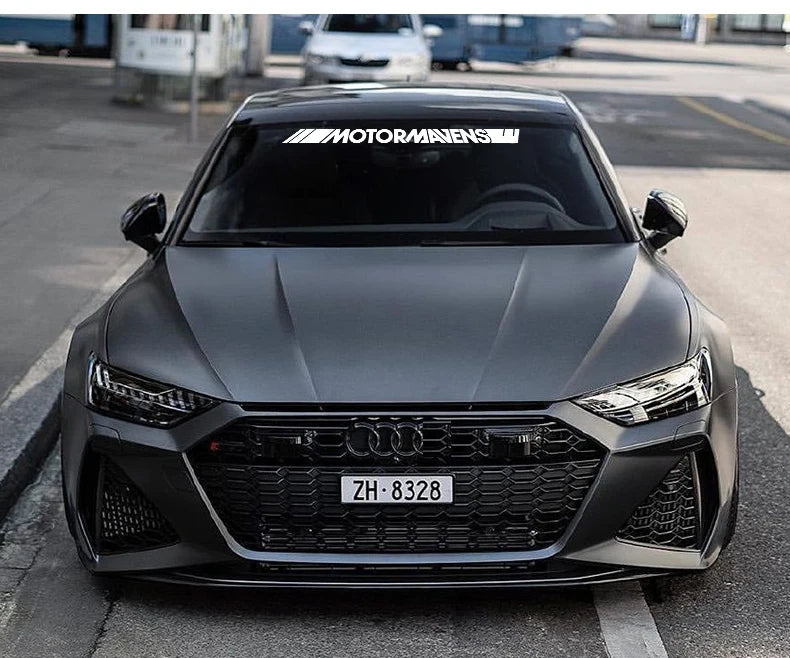 1PCS Car Sport Sticker Cool Auto Front Rear Windshield Window Vinyl Decal Waterproof Stickers Custom Наклейки на лобовом стекле