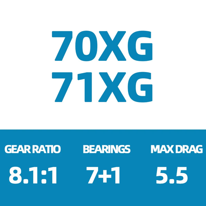 22 SHIMANO SLX DC XT Fishing Baitcasting Reel 7+1BB Drag 5.5KG Saltwater Casting Reels