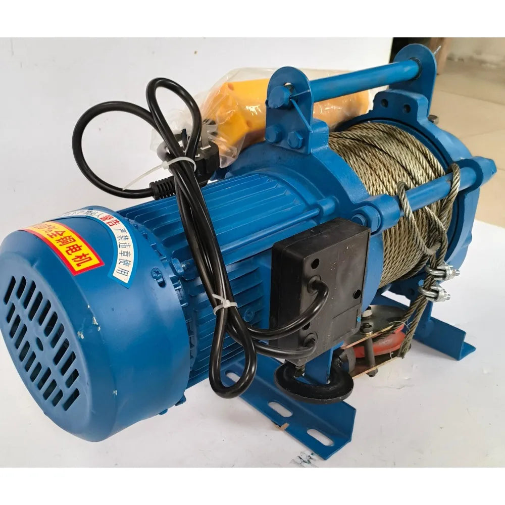 Electric high power car winch car small crane electric hoist