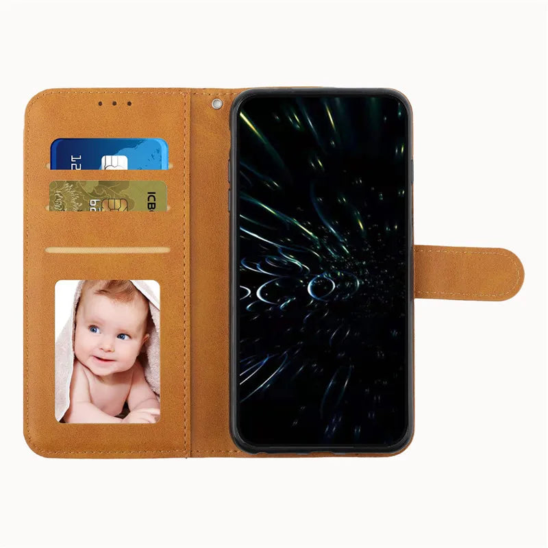 Leather Flip Spark40 Case on For Tecno Spark 40 40c Pro Plus 4G Camon 40 Pro Coque Magnetic Cases Stand Wallet Phone Cover