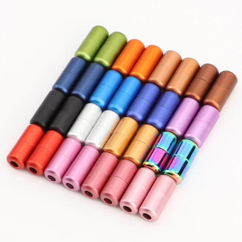 Elastic laces Sneakers Colorful Options No tie Shoelace for Sports Round Shoelaces without ties Kids Adult Shoes  Accessories