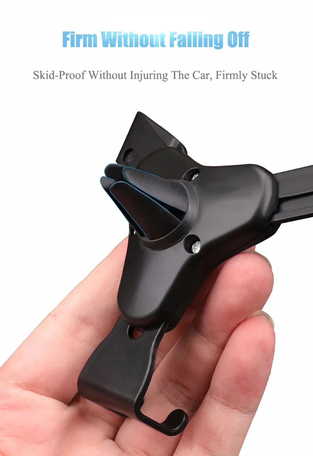 Gravity Car Holder Auto Air Vent Mount Clip Bracket Cell Holder No Magnetic GPS Mobile Phone Stand for IPhone 14 13 Samsung