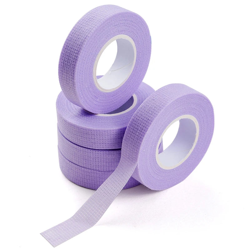 2/8PCS Micropore Lash Tape Eyelash Extension Supplies Transparent 4.5/9m Breathable Easy To Tear Medical Tapes Lash Makeup Tool