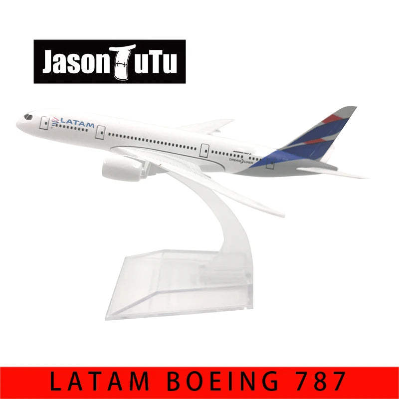 JASON TUTU 16cm Concorde Plane Airplane Model Aircraft Model Diecast Metal 1/400 Scale Planes