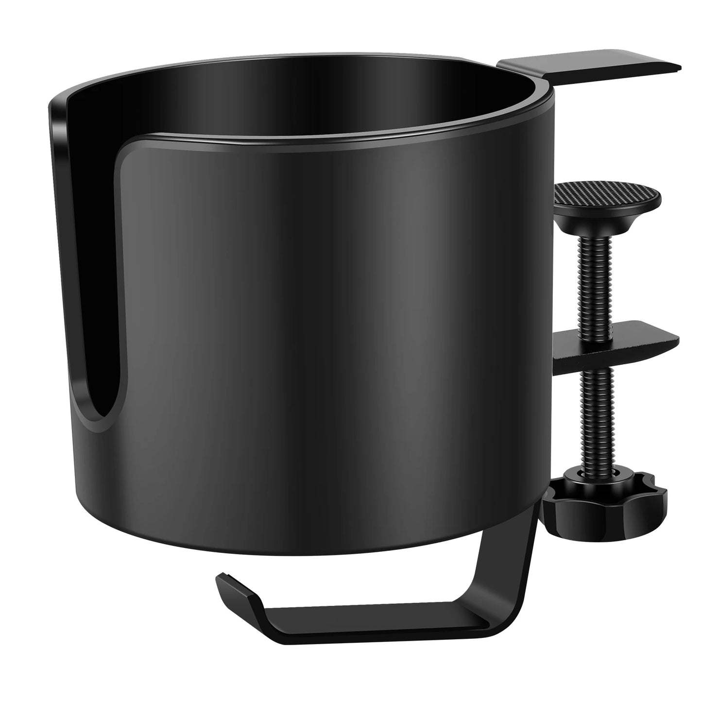 2 IN 1 Headphone Holder Nonslip Adjustable Desk Clamp Cup Rack for Coffee Mugs Water Cups Headphone Gaming Desk Accessories NEW