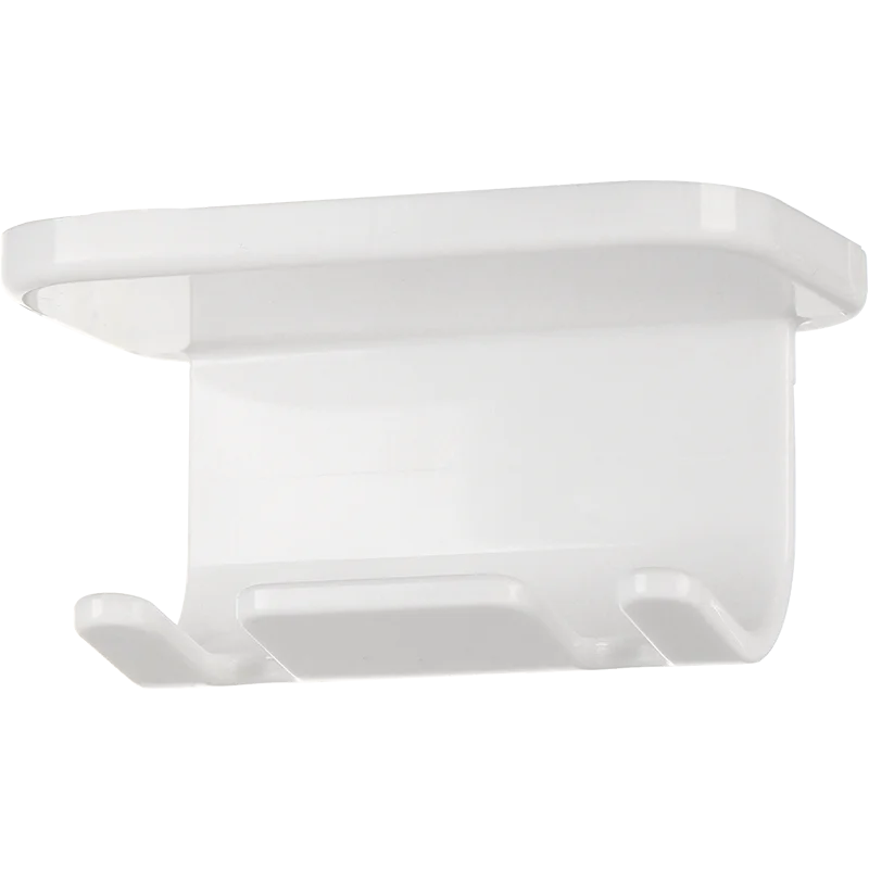 Self Adhesive Detachable Toothbrush Holder for Bathroom Countertop Wall Mounted Electric Toothbrush Plastic Storage Hook