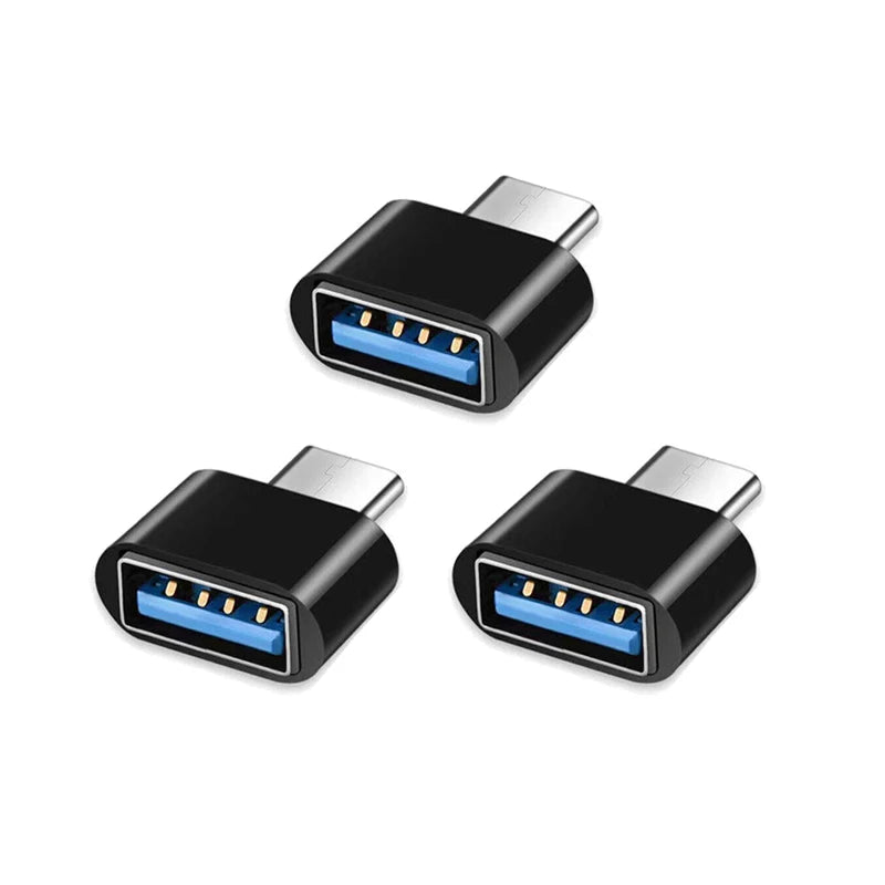 Type C to USB Adapter 3.0 USB-C 3.1 Male OTG A Female Data Connector For MacBook Pro iPad Mini 6/Pro MacBook Air Type C Devices