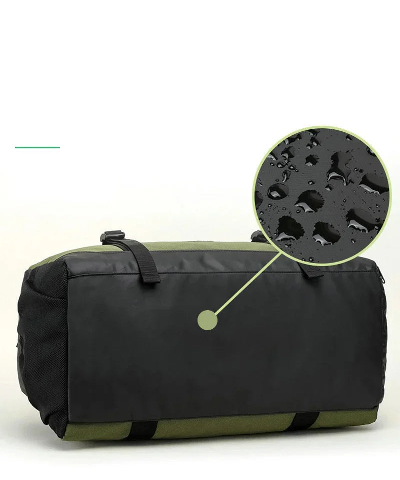 40L Sport Fitness Bag Dry Wet Separation Gym Bags for Men Women Outdoor Hiking Camping Travelling Yoga Fitness Bags