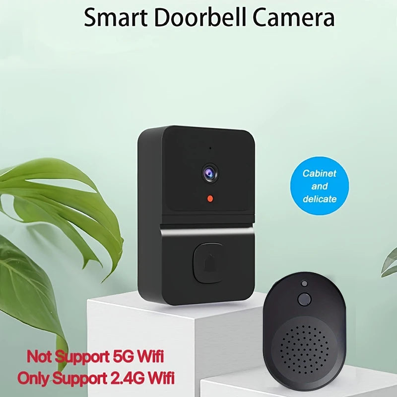 T23 Smart Visual Doorbell Two-way Intercom Infrared Night Vision Remote Monitoring Security System Wifi Video Door Bell
