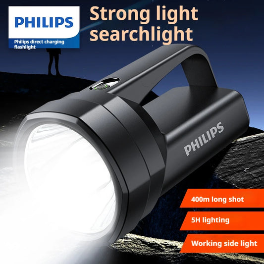 Philips new SFL3121 flashlight strong searchlight with side light can be used for a variety of lighting