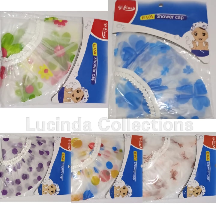 4Pcs Eva Bathroom Bath Shower Cap